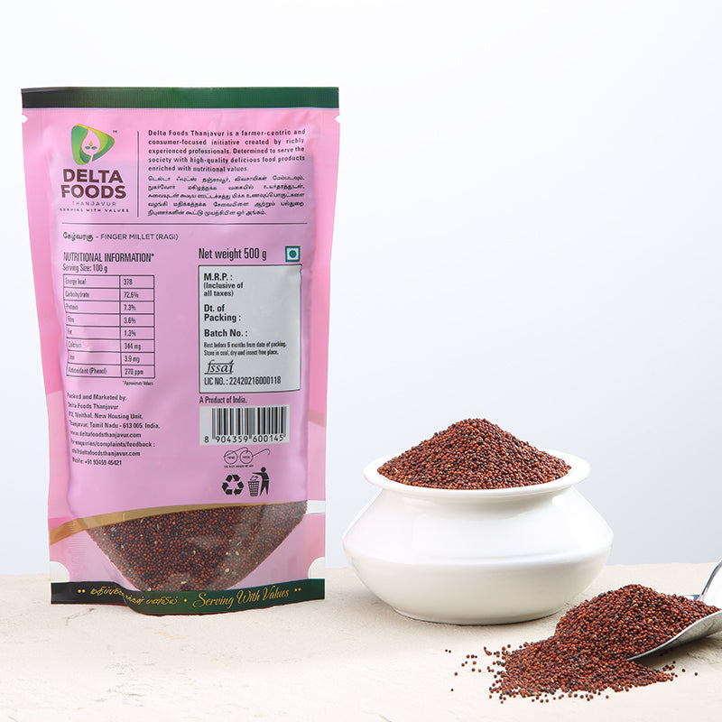Finger Millet ( Kelvaragu) – Delta Foods Thanjavur